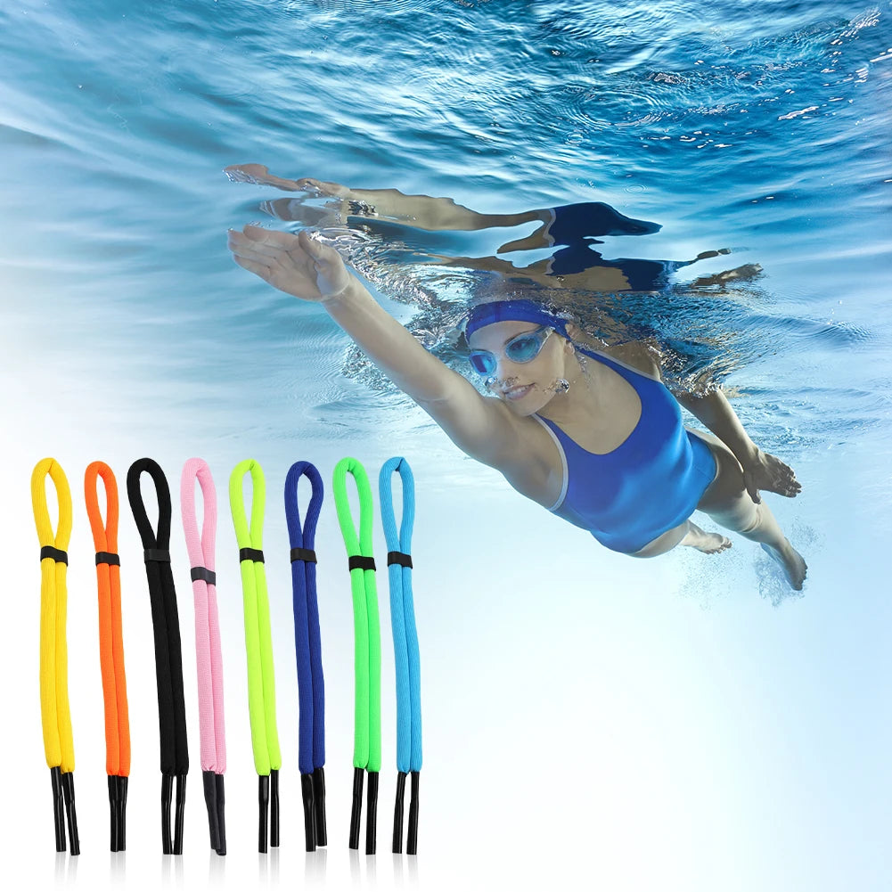 8Pcs Floating Sunglasses Straps Adjustable Buoyant Glasses Retainer Foam Glasses Strap for Surfing Swimming Fishing Oasis Select