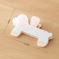 Puppy Shape Plastic Book Clip Simple Reading Auxiliary Fixed Book Clip Bookmark Creative Design Practical Bookstore Note Clip Oasis Select A4