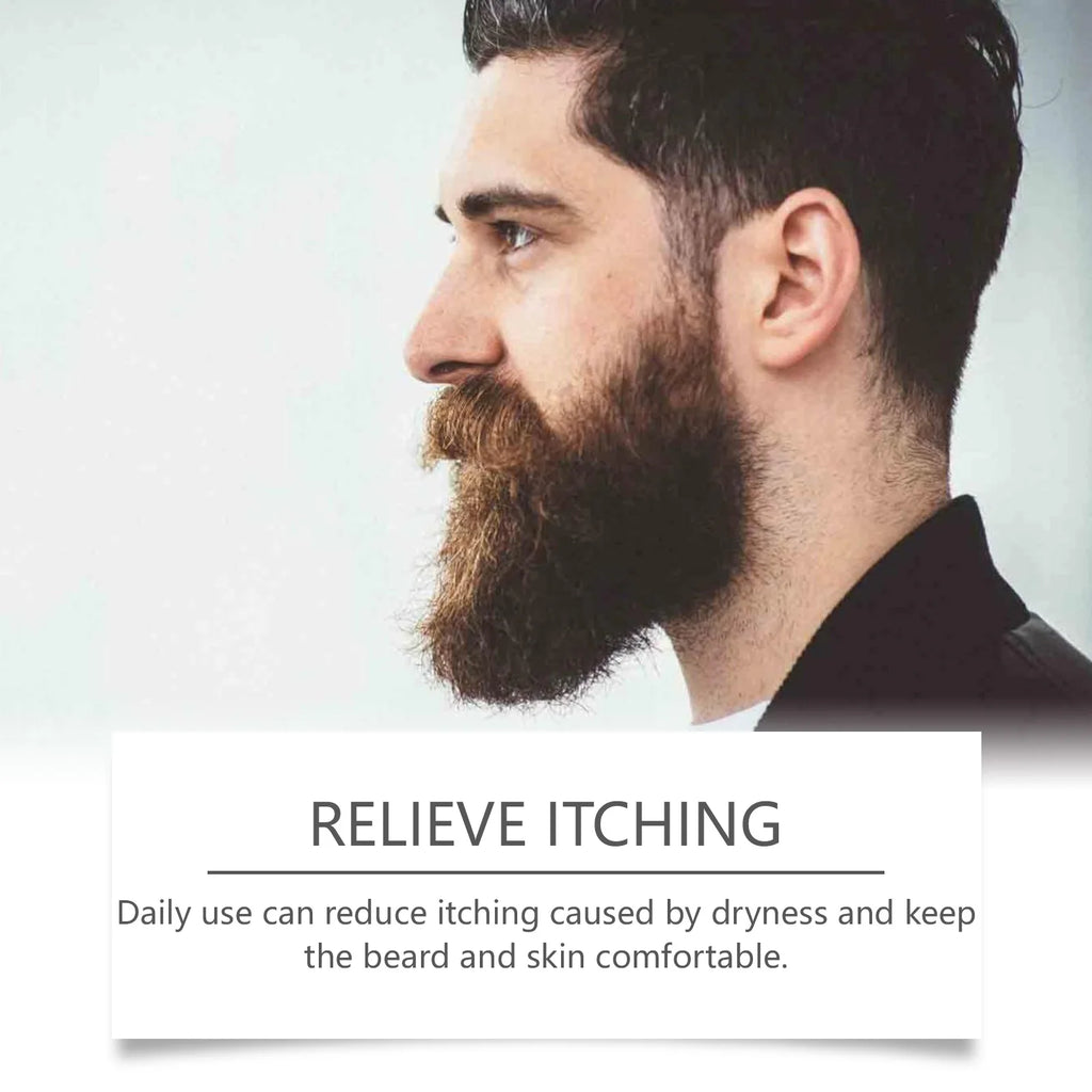 Men's Beard Care Oil, deeply moisturizing, hydrating, softening and shining for a smooth, healthy long-lasting beard Oasis Select