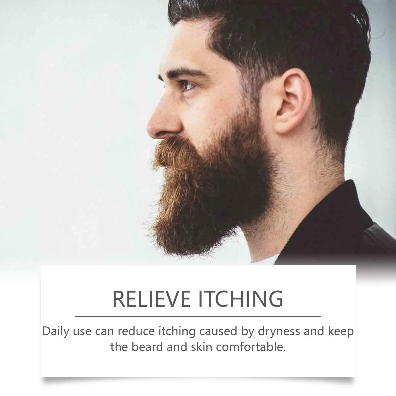 Men's Beard Care Oil, deeply moisturizing, hydrating, softening and shining for a smooth, healthy long-lasting beard Oasis Select