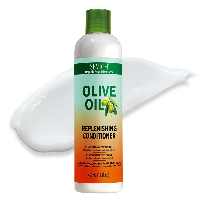 Olive Oil Shampoo 450ml Deep Cleansing Dandruff Removal Shampoo Oil Control Prevents Hair Breakage Scalp Cleansing Hair Care Oasis Select Conditioner 450ml