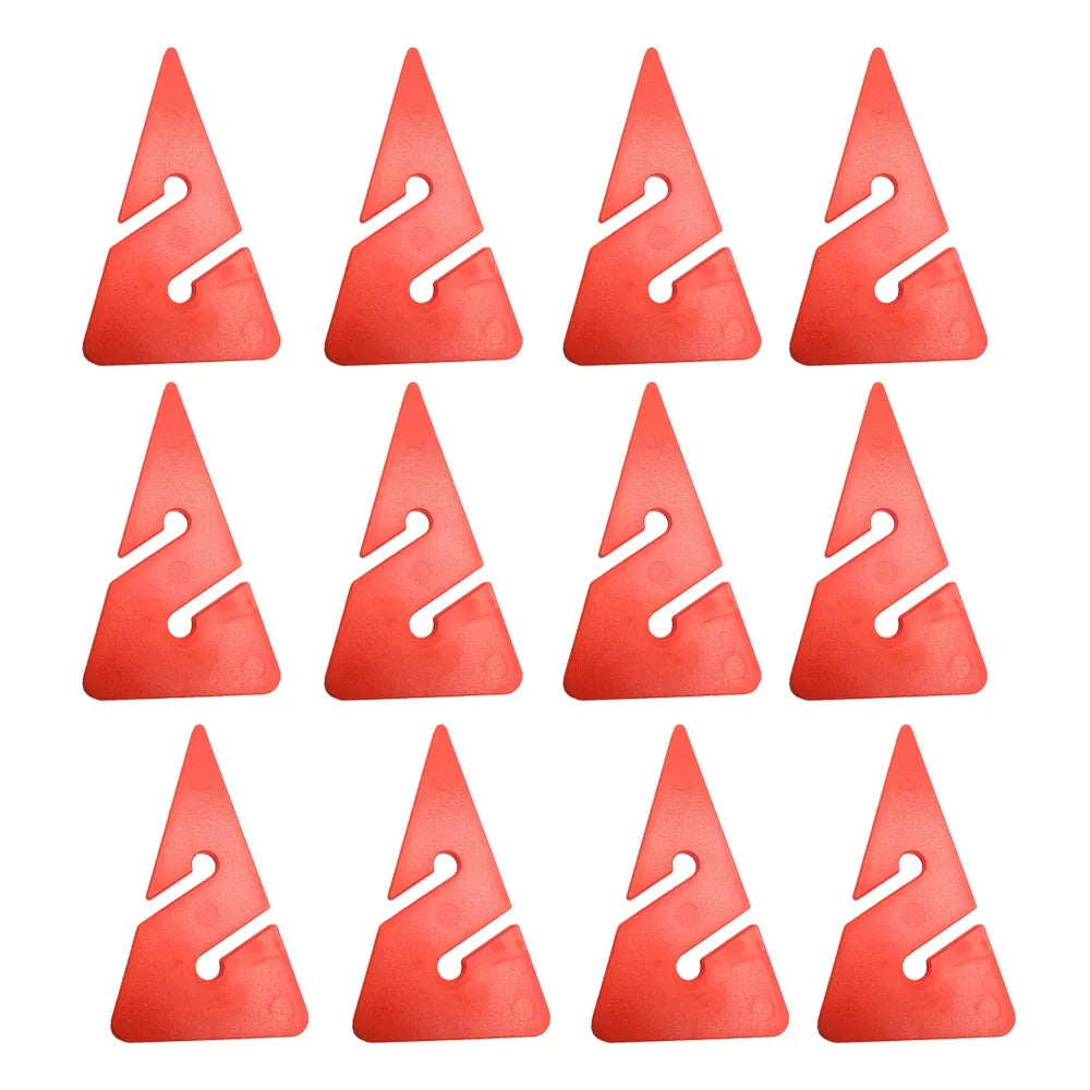 6PC Scuba Dive Cave Wreck Dive Line Arrow Markers ABS Triangle Shape guide rope indicator For Techical Cave Diving Diver Oasis Select