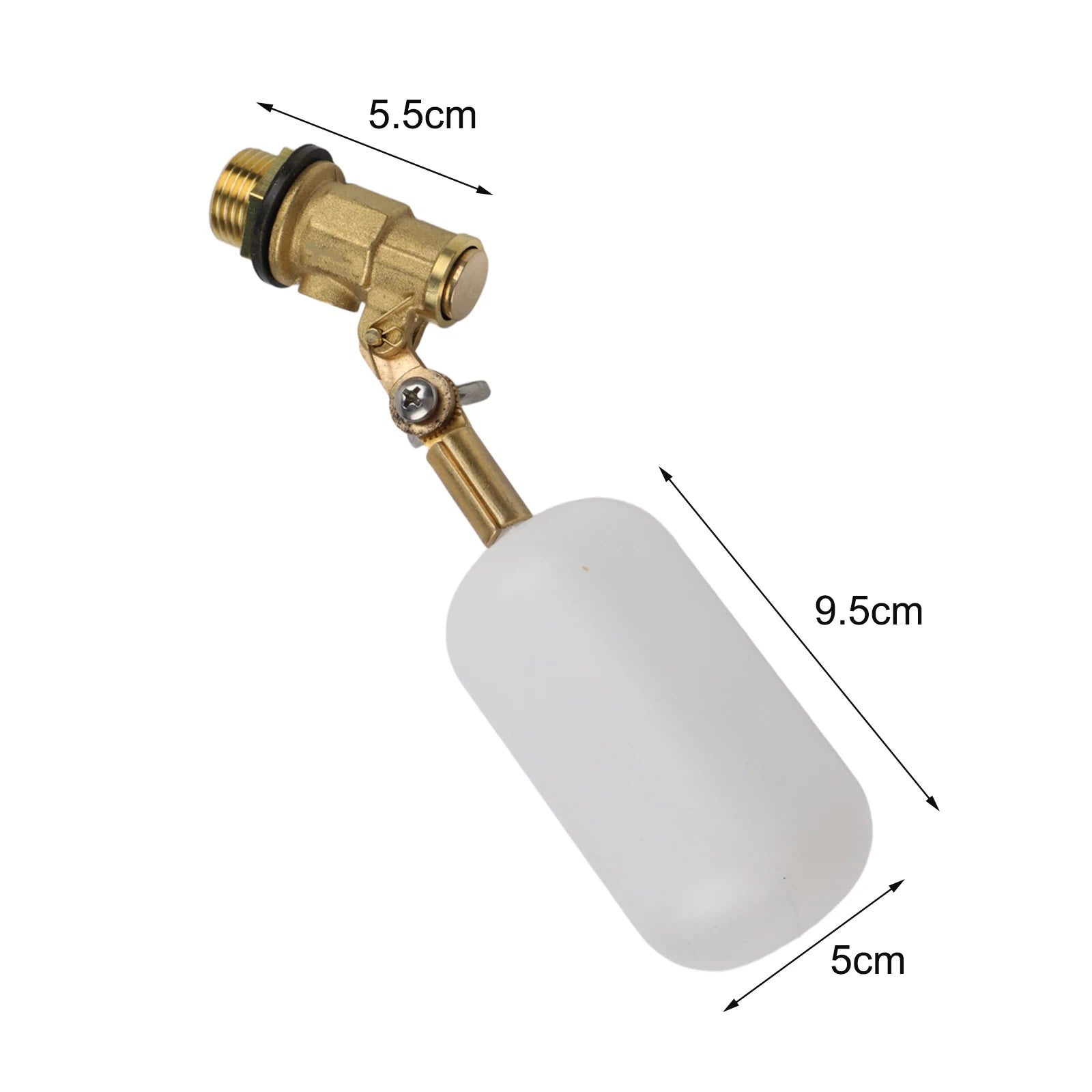 1/2Inch Float Valve Water Float Valve For Pond Float Valve Shut Off Auto Fill For Livestock Tank Fish Tank Aquarium Oasis Select