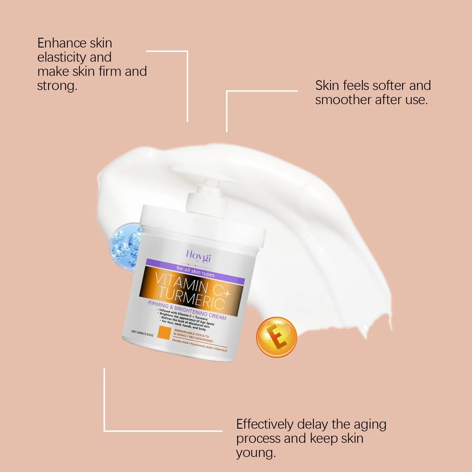 Hoygi Vitamin C Body Lotion – Brightening & Moisturizing Cream