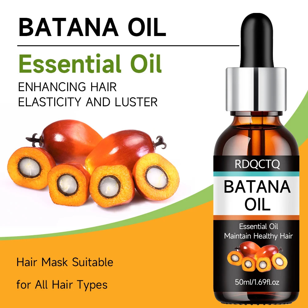 Batana Oil Hair Growth Serum – Nourishing Frizz Control Treatment Hair Growth Serum Oasis Select
