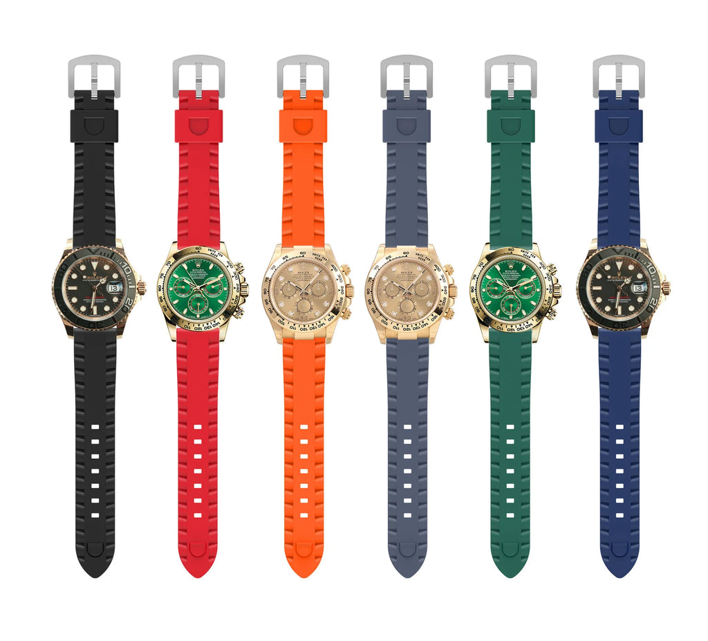 24mm Silicone Watch Band for Suunto 7, 9 Baro & Spartan Silicone Watch Band Oasis Select