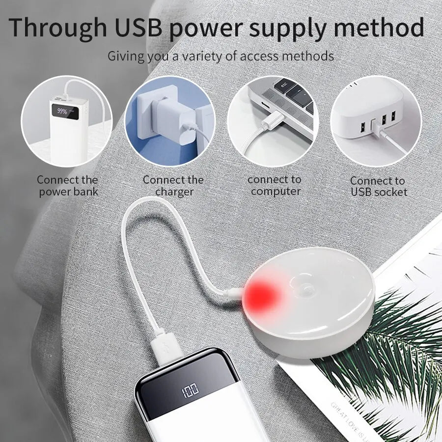Rechargeable LED Motion Sensor Night Light | Cabinet & Closet Motion Sensor Night Light Oasis Select