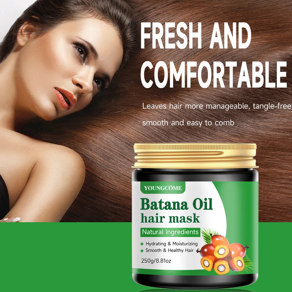YOUNGCOME Batana Oil Hair Mask 250g | 72H Frizz Control