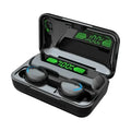 Bluetooth Headphones 9D Stereo High Bass Sport Earphones Handfree Touch Control Tws Wireless Earbuds Waterproof Headset Oasis Select black