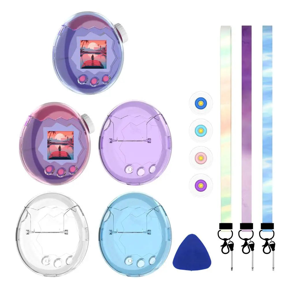 For Bandai Tamagotchi PC Protective Case Clear Hard Cover For Tamagotchi Paradise Electronic Pet Machine Decorative Cover Oasis Select