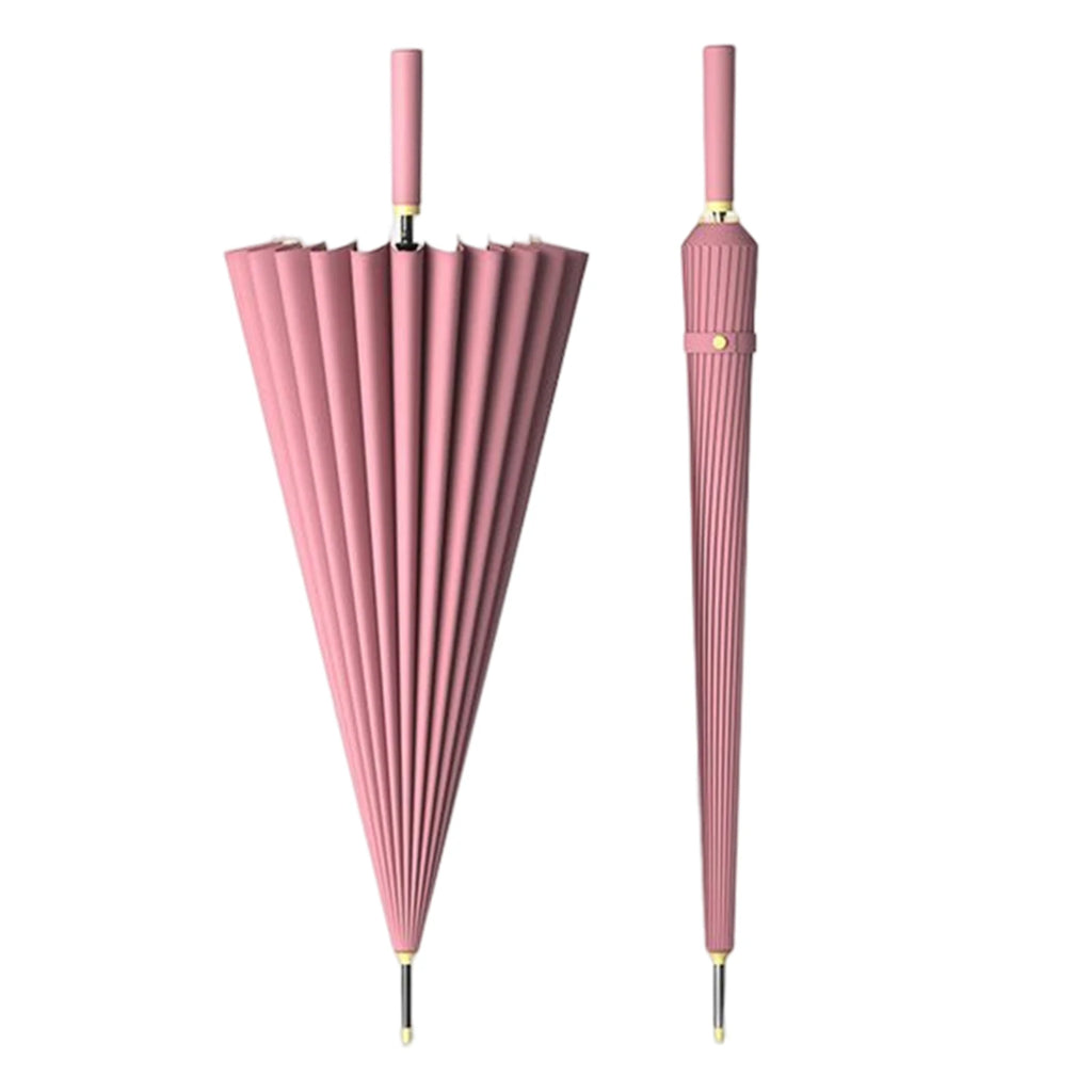 HOBBAGGO 24-Rib Auto Open Windproof All-Weather Umbrella