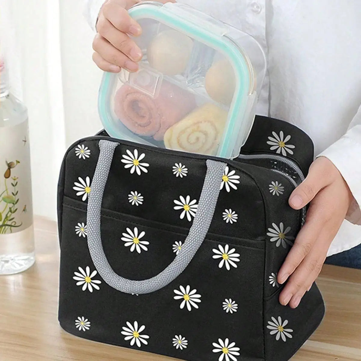 1pc Reusable Lunch Bag Ideal for work Travelling Convenient and practical Keeps you cold and warm Oasis Select