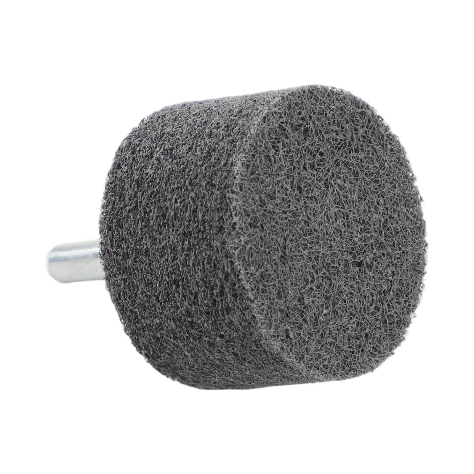 1pc 20-50mm Nylon Fiber Polishing Wheel Abrasive 6mm Shank Woodworking Metalworking Grinding Head For Drill Grinder Oasis Select
