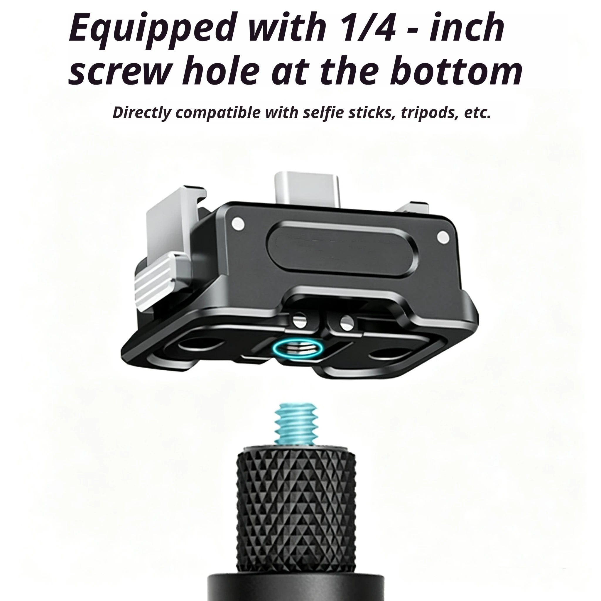 Aluminum Charging Base for DJI Osmo Pocket 3/4 | Type-C Dock