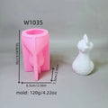 3D Sheep Silicone Mold – Candle, Soap, Resin & Gypsum DIY