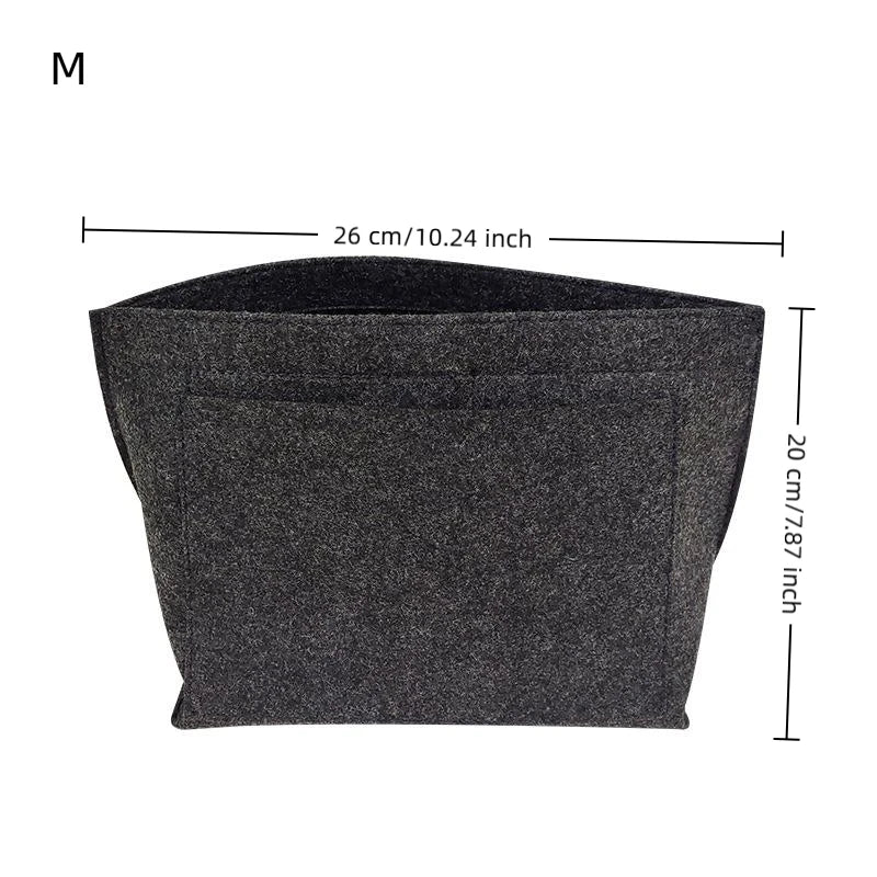 Felt Purse Organizer Insert | Handbag Liner & Shape Support