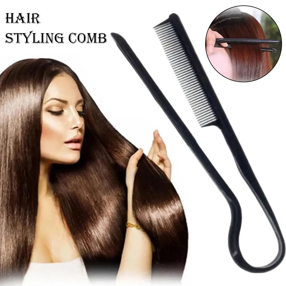 V-Shaped Hair Straightening Comb – Portable Styling Tool Hair Styling Comb Oasis Select