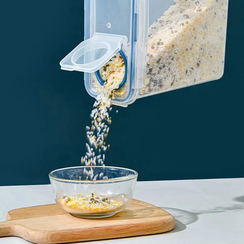 Airtight Cereal & Rice Storage Container – BPA-Free, Insect-Proof