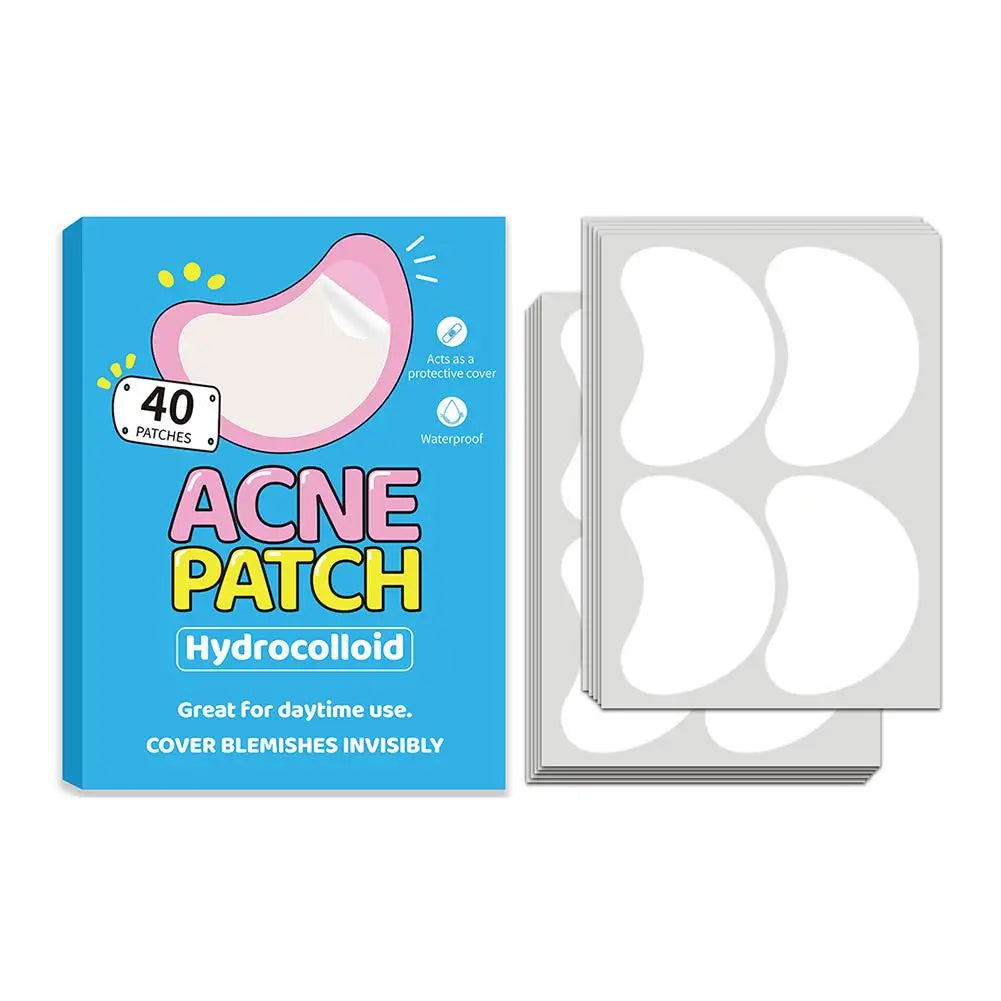 Eelhoe Invisible Hydrocolloid Acne Pimple Patches – 40–720ct Acne Pimple Patches Oasis Select B