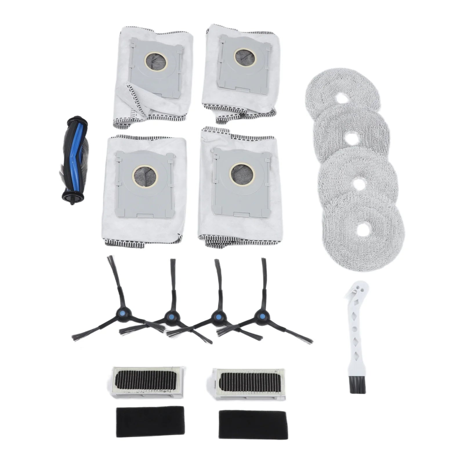 Main Side Brush Kit For ECOVACS For Deebot For Mini Robot Vacuum Cleaner Oasis Select 1set