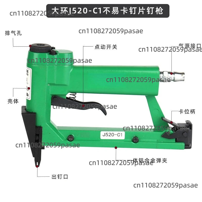 Pneumatic Staple Gun J520-C1 – Air Stapler for Picture Frames