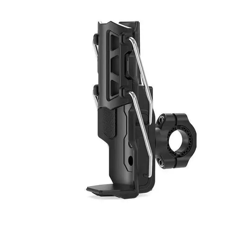 1Pcs Adjustable Handlebar Cup Cage 1.26-3.15Inch Motorcycle Cup Holder Drink Rack Bike Water Bottle Holder For Road Cycling Oasis Select Black