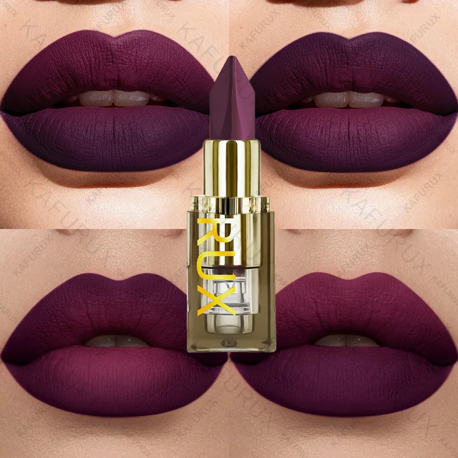 KAFURUX Two-Tone Glitter Matte Lipstick – 11 Shades