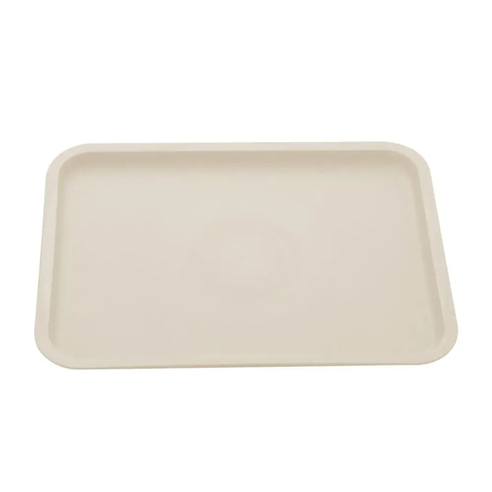 Northern Europe Plastic Storage Tray Multicolor Rectangular Food Bread Pan Hotel Service Tray Dessert Pallet Kitchen Supplies Oasis Select khaki