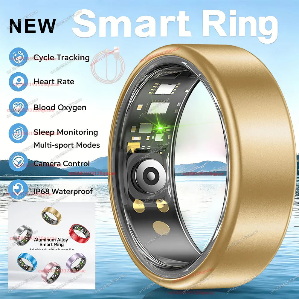 Ola Esporte Smart Ring | Heart Rate, SpO₂ & Sleep Tracker