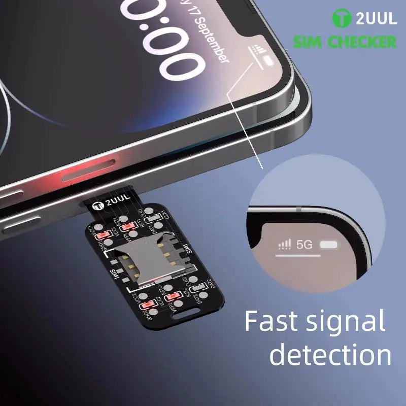2UUL SIM Checker Quickly Check Module Faults Fast Signal Detection For Phone Repair Tools SIM Checker Oasis Select