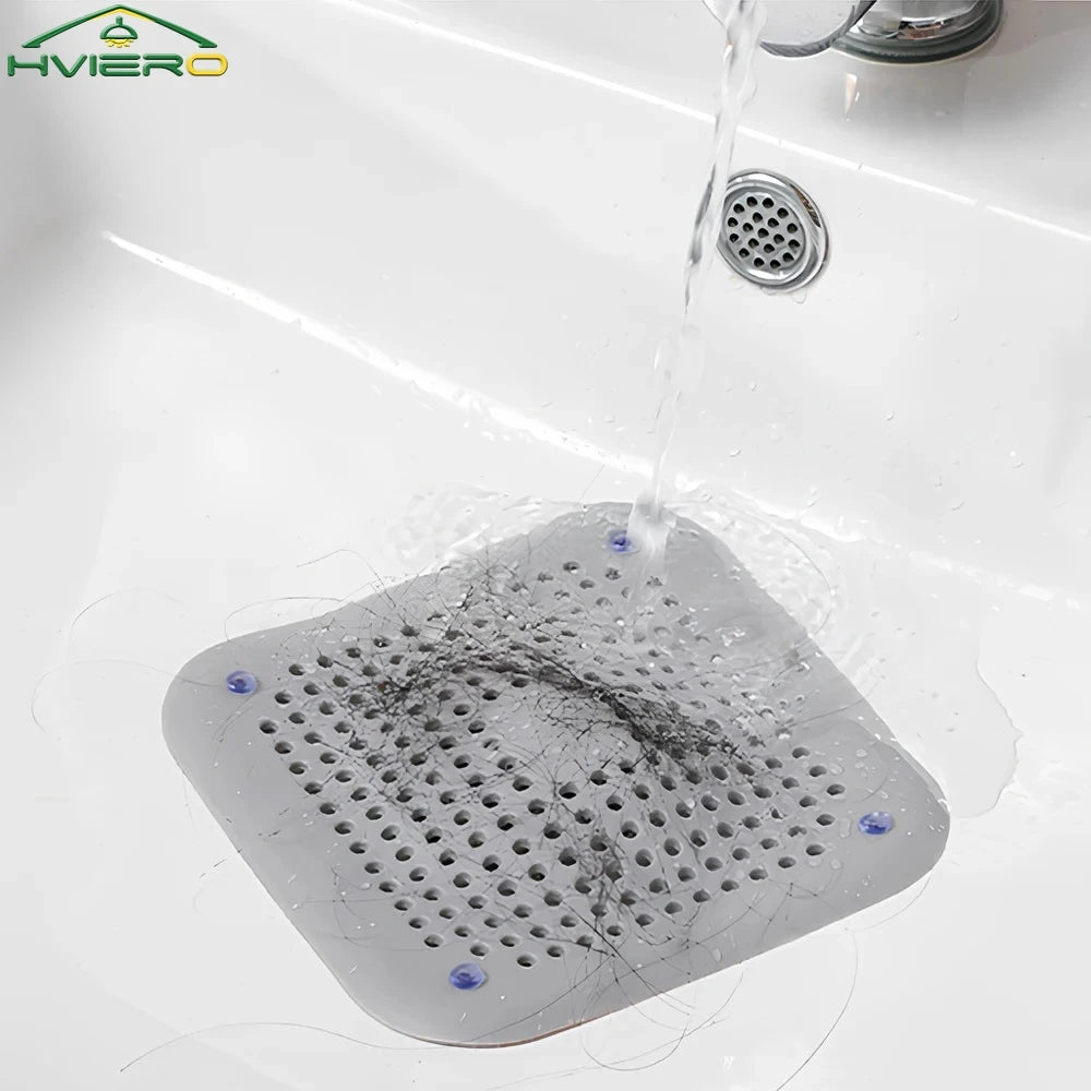 Silicone Hair Catcher Drain Strainer – Sink & Shower