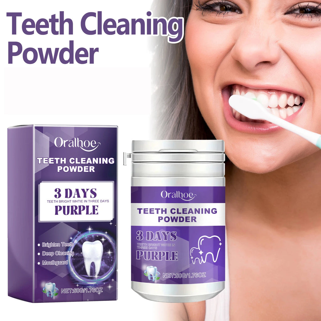 Teeth Whitening Powder Dental Plaque Satin Removal Teeth Bleaching Protect Gum Improve Bad Breath Oral Hygiene Care Product Oasis Select