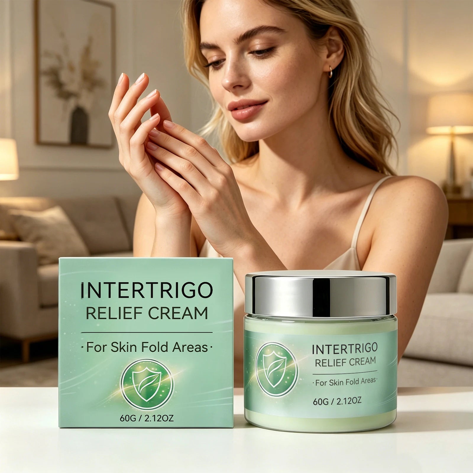Intertrigo Relief Cream – Skin Fold Care & Anti-Chafing 60g Skin Fold Cream Oasis Select