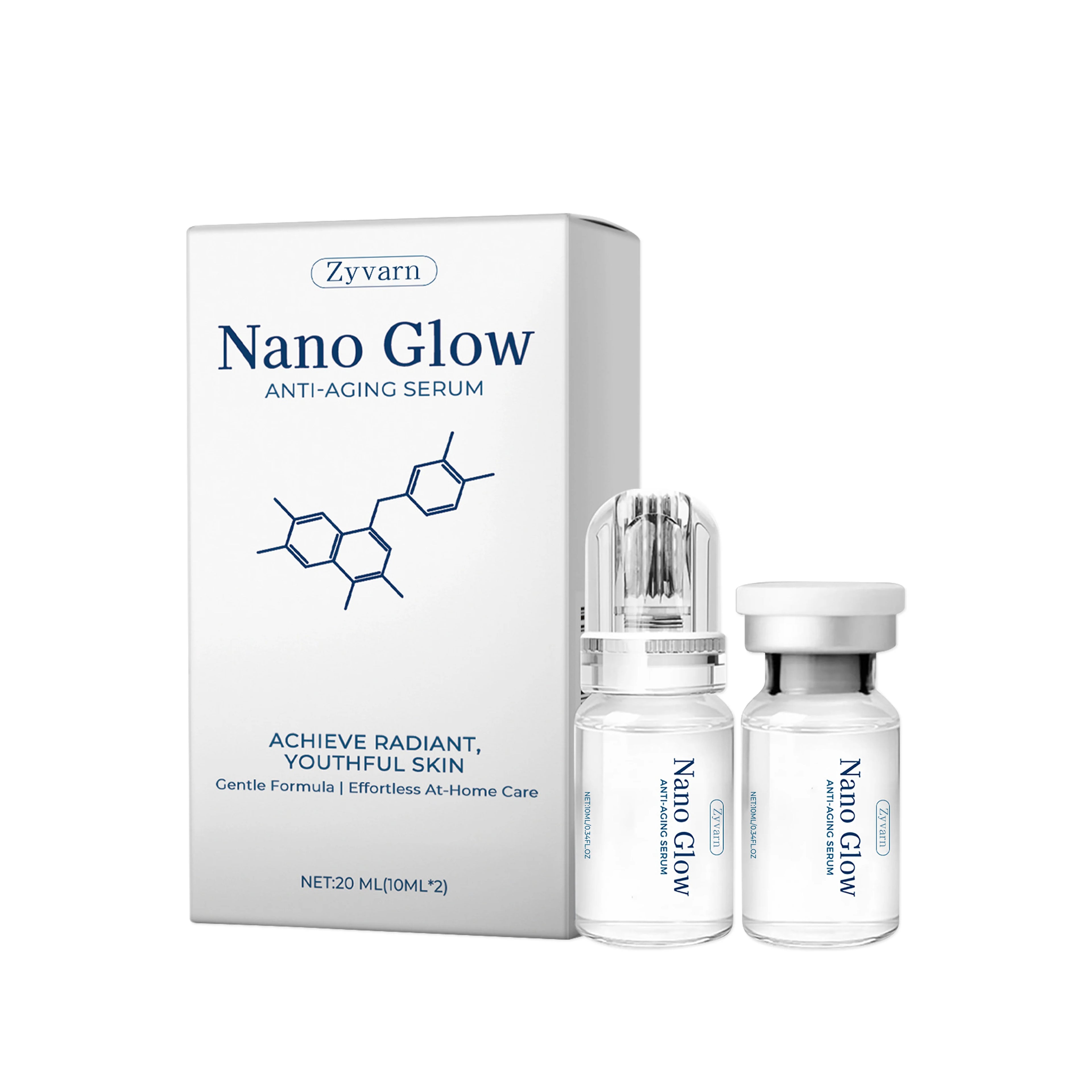 Portable Facial Roller Serum – Hydrating & Plumping Skincare Face Roller Serum Oasis Select