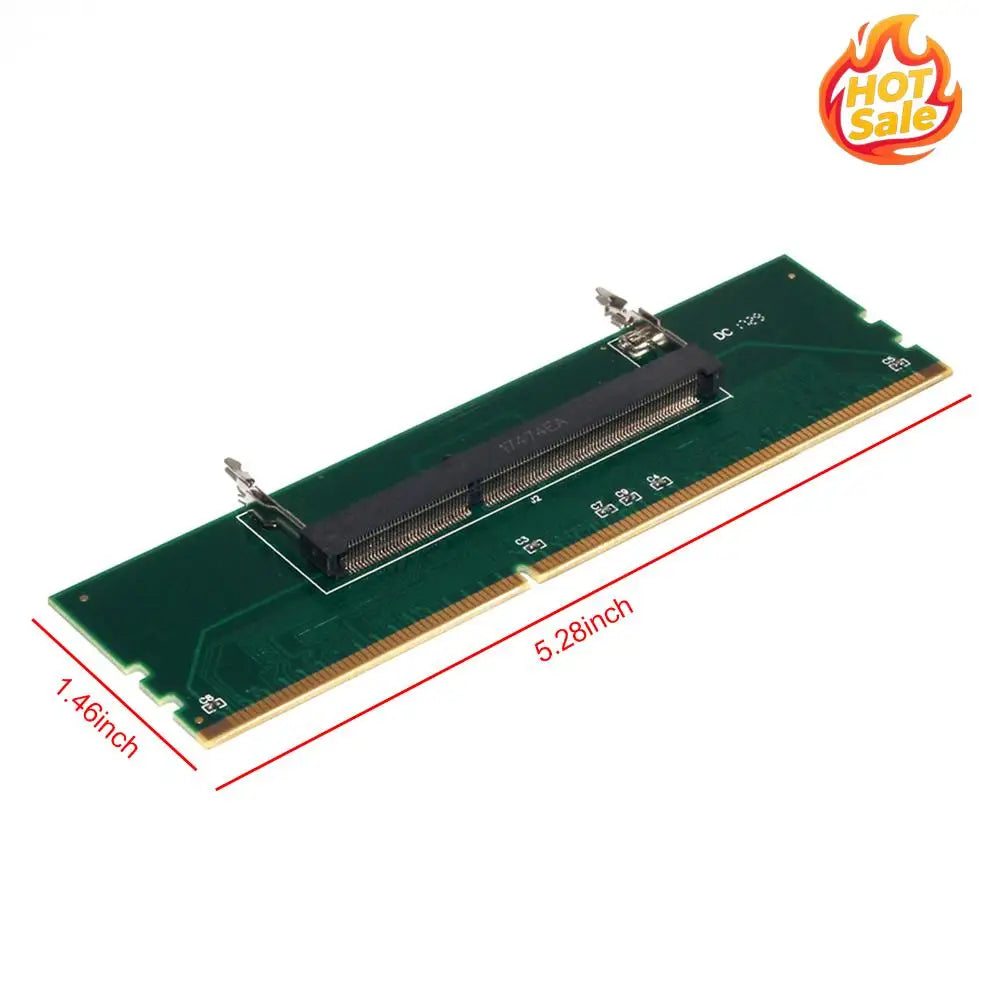 Laptop DDR3 DDR4 SODIMM To Desktop DIMM Memory Connector Cards Converter Adapter 1.5V DDR3 DDR4 Memory Card Converter Tester Oasis Select
