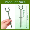 10Pcs Garden Hose Guide Nail Water Pipe Tubing Positioning Bracket Anti-skid Yard Lawn Irrigation Hose Spike Holder Bracket Oasis Select 10Pcs