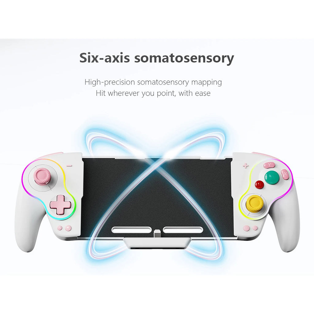 AyeBeau Wired USB Gamepad for Nintendo Switch & OLED | RGB