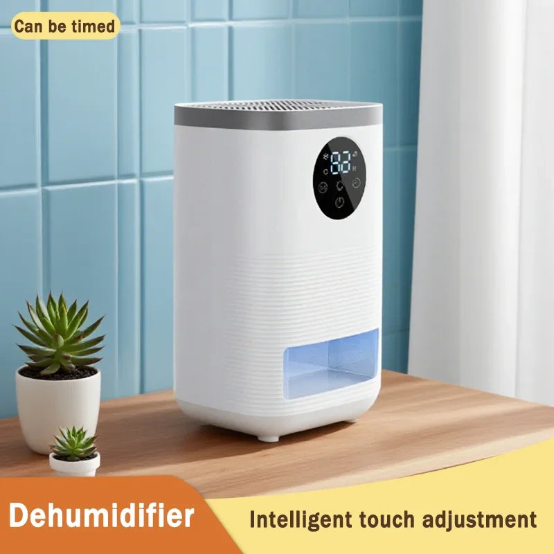 URGGU Mini Smart Dehumidifier – Silent, 1400ml, LED Display