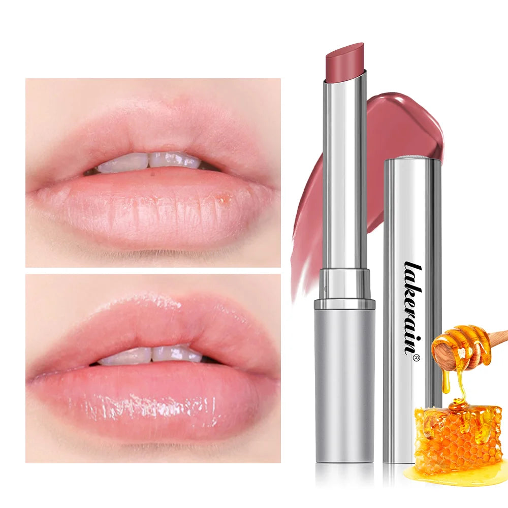Long Lasting Moisturizing Lipstick Natural Lip Plumper Makeup Lip Plumping Gloss Cosmetics Exfoliating For Lip Care Product Oasis Select 1pcs