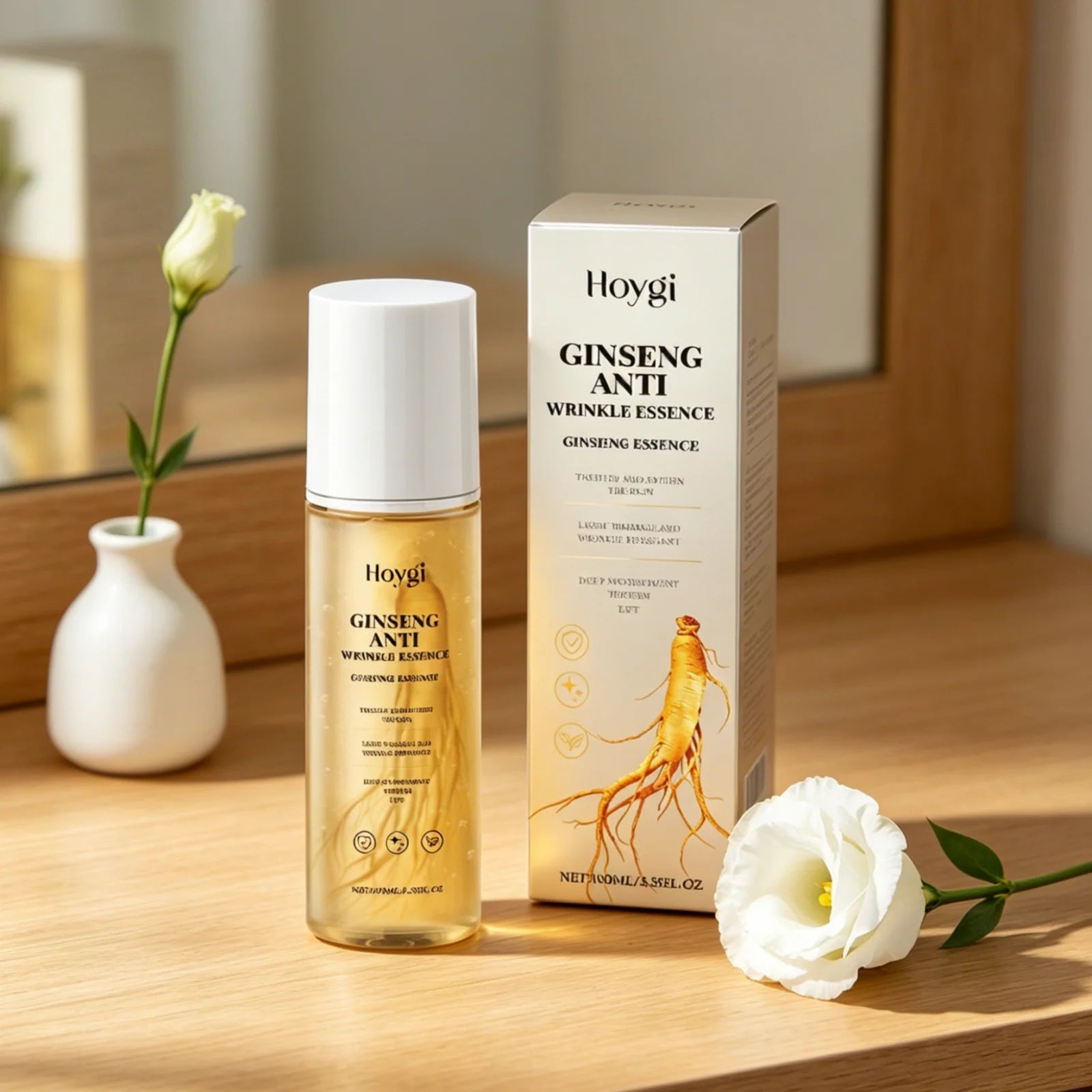 Hoygi Ginseng Anti-Wrinkle Face Serum 100ml – Moisturizing Ginseng Face Serum Oasis Select