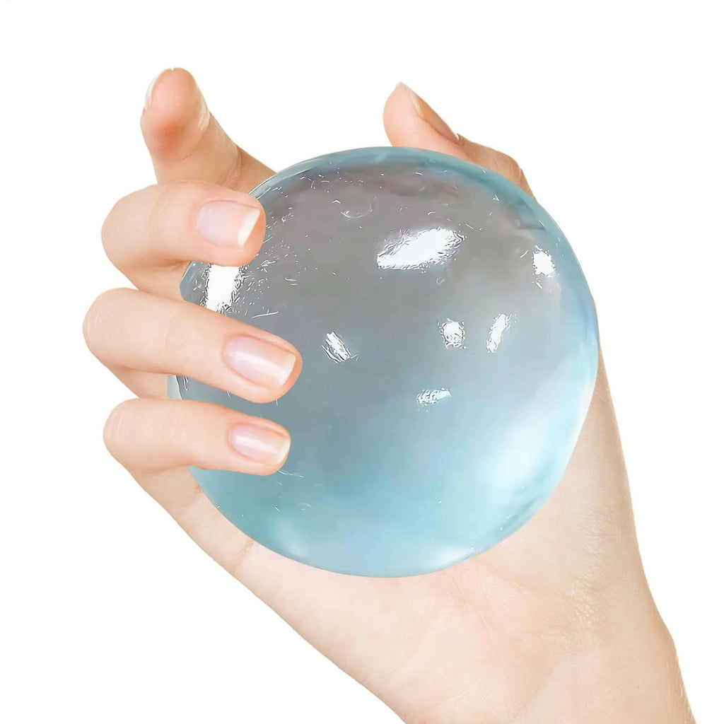 Maltose Squishys Toys Stress Ball Anti Stress Fidget Toy Soft Simulated Bule Transparent Ball Quick-rebound Squeeze Toys Oasis Select