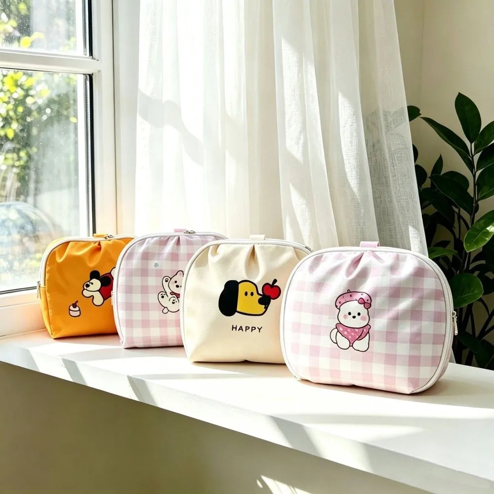 Cartoon Underwear Packing Cube | Large Space-Saving Storage Bag