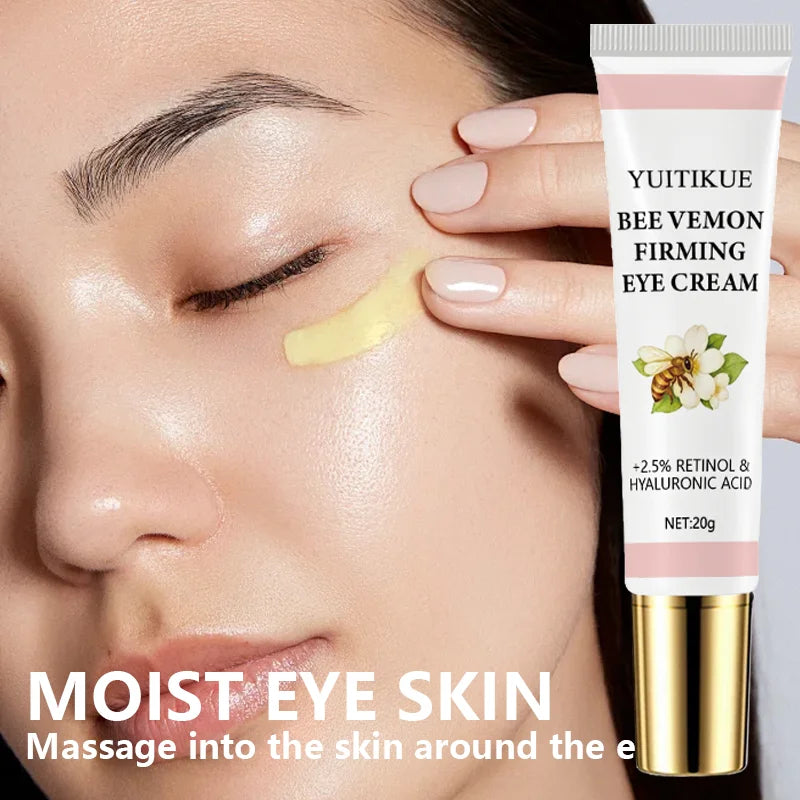 Bee Venom Firming Eye Cream – Retinol & Hyaluronic Acid 20g