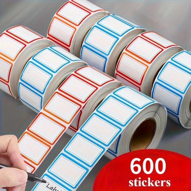 1000pcs Freezing Labels - Waterproof & Oil-Resistant -Fridge,Kitchen Organization - for Food Containers, Jars, Meal Prep Labels Oasis Select