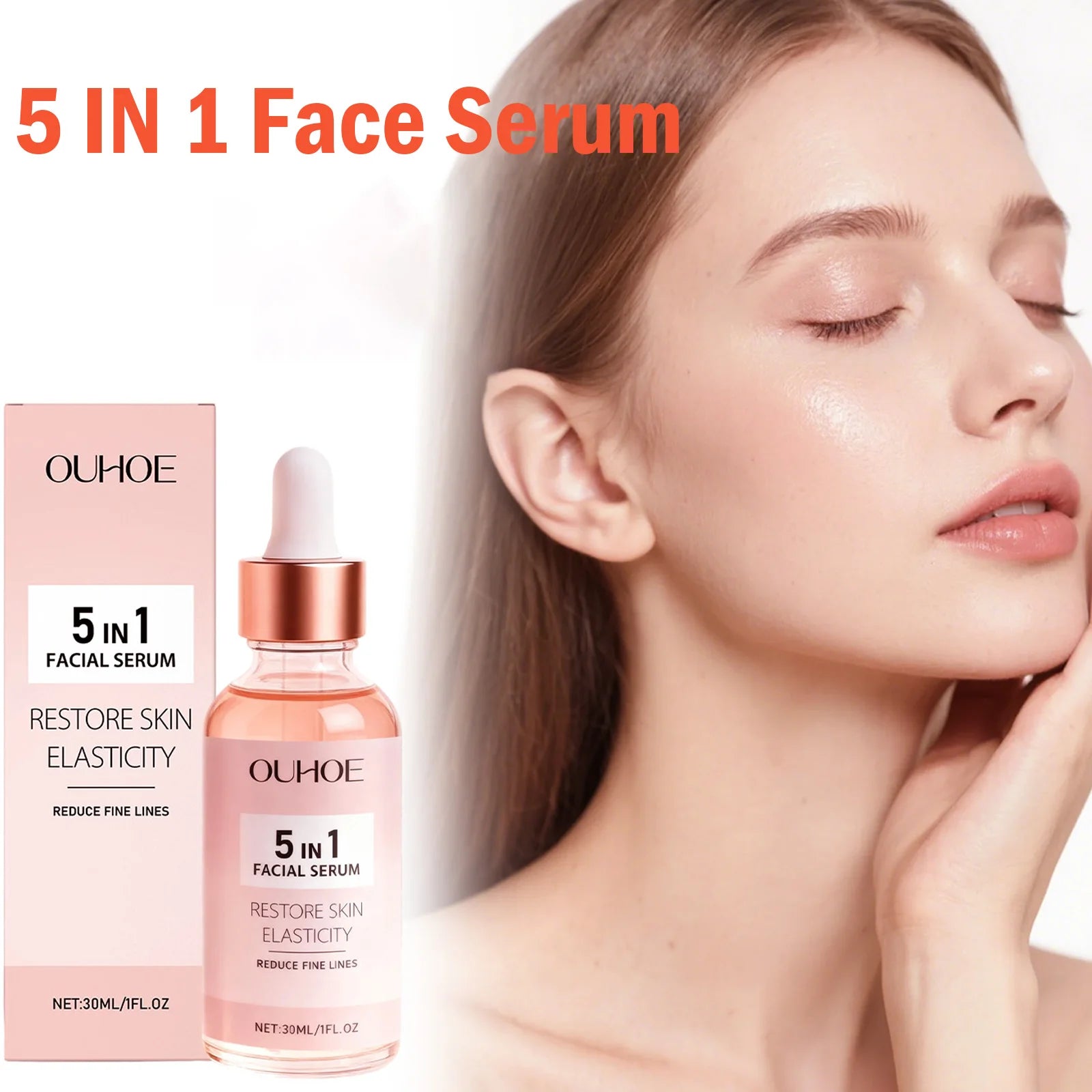 5-in-1 Vitamin C Niacinamide Face Serum – Dark Spot & Anti-Aging Face Serum Oasis Select