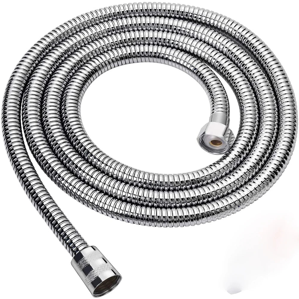 New Temperature Control 3/7 Color Changing LED Anion SPA Shower Head Water Saving Handheld Bathroom Home Innovative Accessories Oasis Select 1.5m Sliver Hose