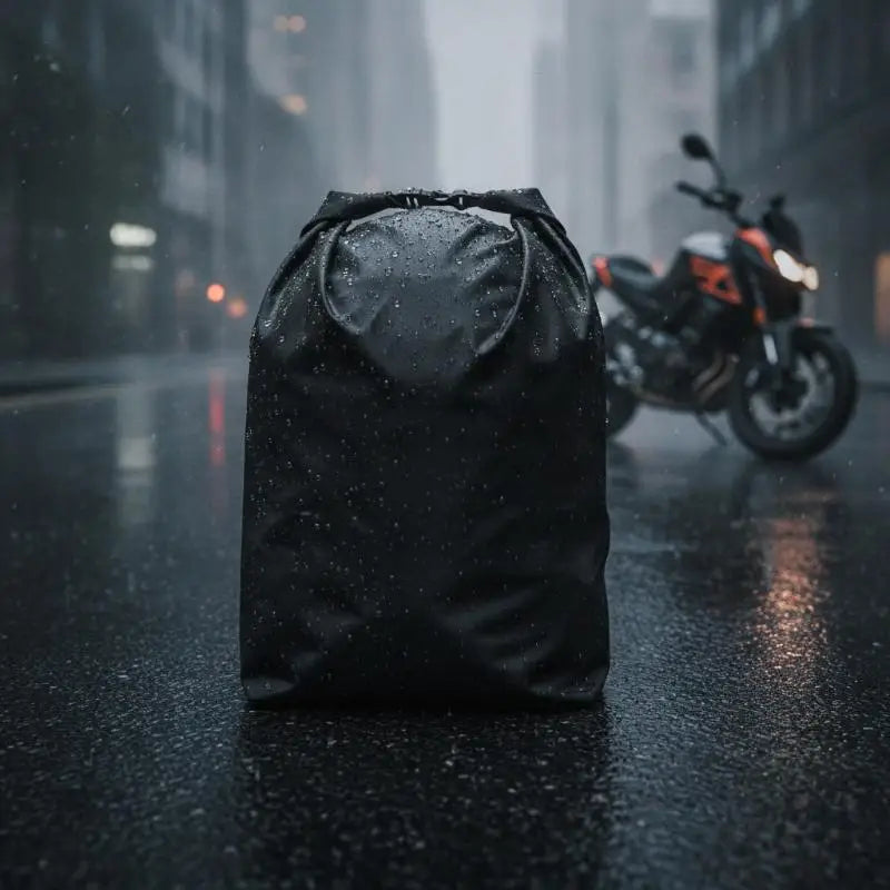 Portable Travel Motorcycle Waterproof Bag With Combination Lock Anti Theft Motorbike Helmet Storage Luggage Tool 1PC Oasis Select