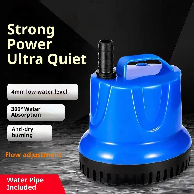 60HZ Submersible Aquarium Water Pump for Fish Tank Hydroponic Pond Powerhead Fountain Cycle Filter - Aquarium Equipment Oasis Select