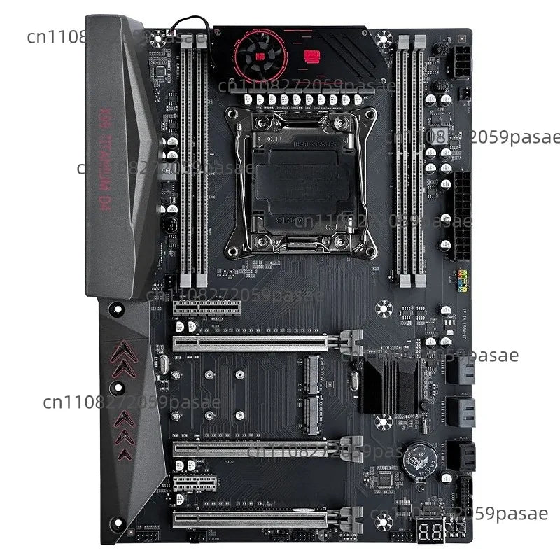 X99-TI D4 Plus Motherboard – 4-Channel DDR4, 10-Layer PCB