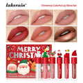 Lakerain Christmas Lip Gloss Set Long Lasting Moisturizing Waterproof Portable Travel Kit Ideal Thanksgiving Christmas Gift Oasis Select SET